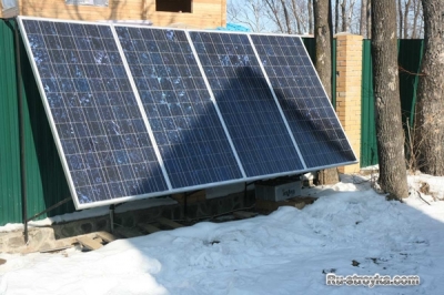 Купи солнечные панели - реши проблему электрификации дачного дома